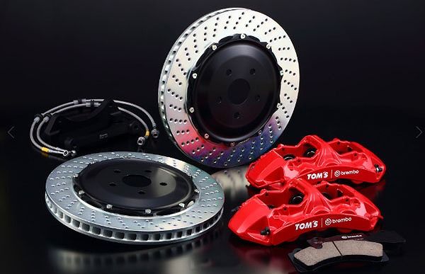 TOMS/トムス ブレーキシステム TOM'S×brembo リア レクサス LC URZ100/GWZ100 2017年03月～2020年11月 43052-TUZ10