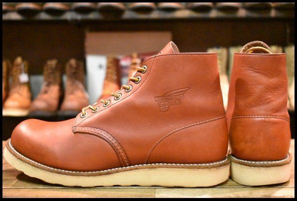 9D 良品 08年】レッドウィング 8166 アイリッシュセッター 赤茶