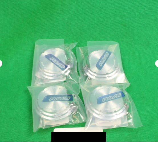 RAYS 純正 グラムライツ gramLIGHTS センターキャップ クローム|ブルー 57D 57DR 57CR 57