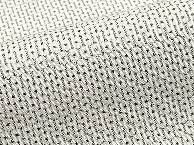 平和屋本店□極上 本場大島紬 白大島 100亀甲 総詰め 証紙付き 逸品