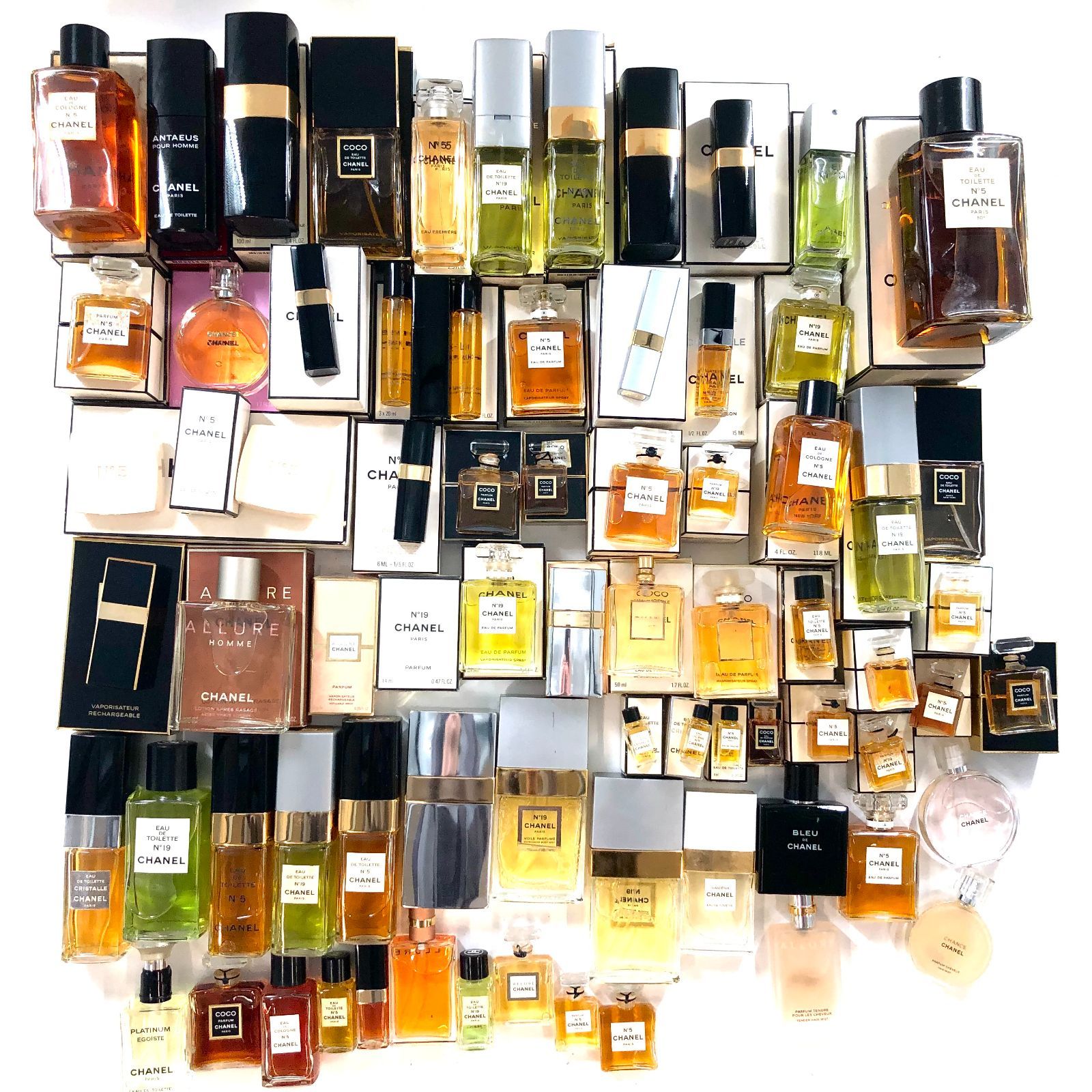 CHANEL シャネル 香水 大量まとめ 70点以上 デパコス レディース メンズ 残量8割以上【MC-744】