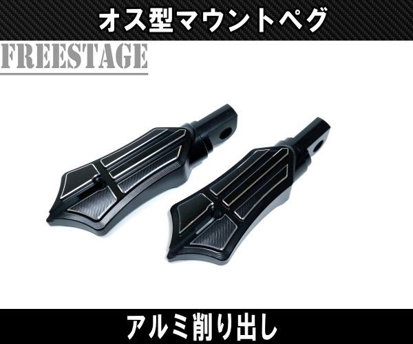 オス型 マウント