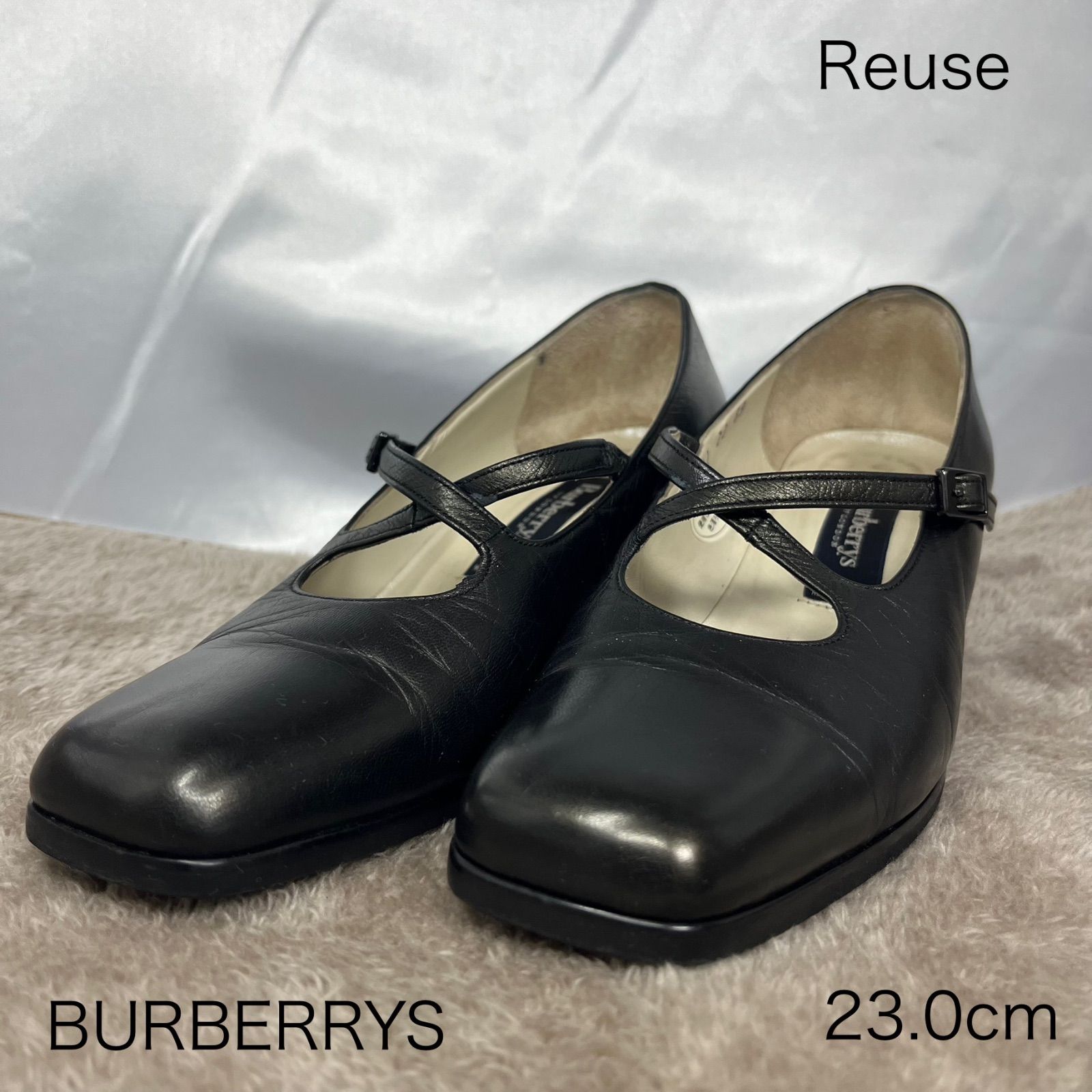 Reuse】Burberrys LONDON バーバリー 革 パンプス - メルカリ