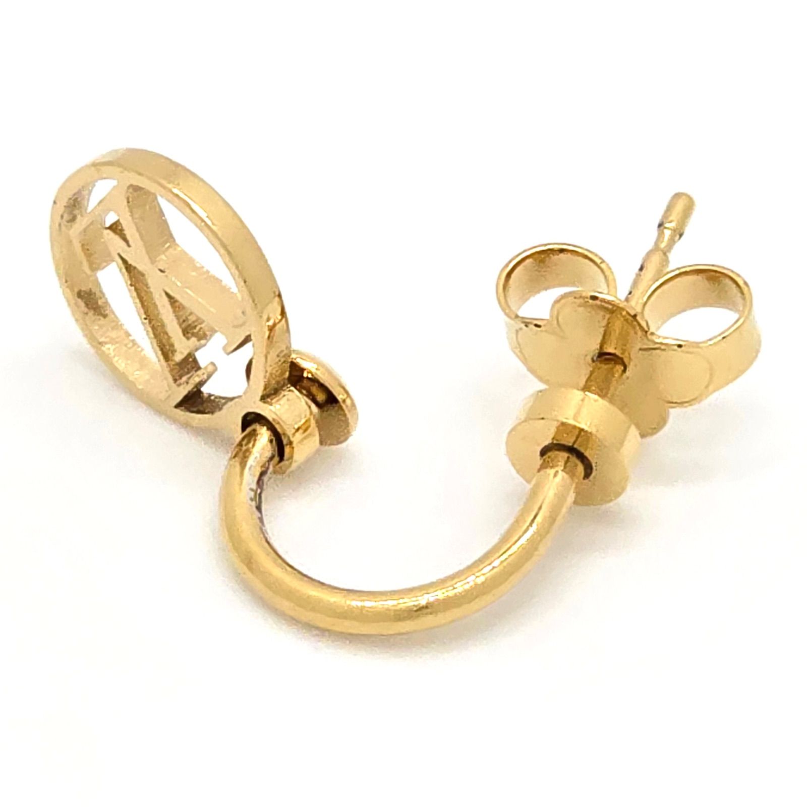 LOUIS VUITTON ルイヴィトン M64859 ピアス ブックル ドレイユ