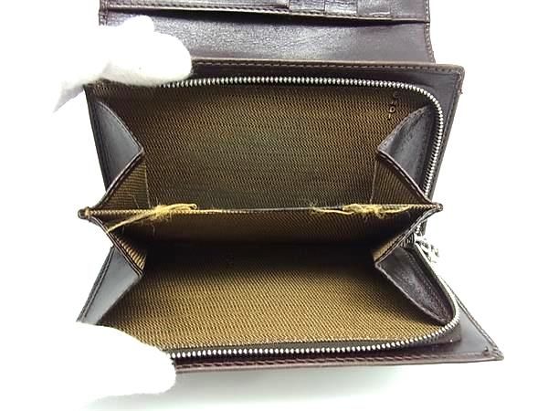 FENDI フェンディ ズッカ柄 キャンバス×レザー 二つ折り 財布