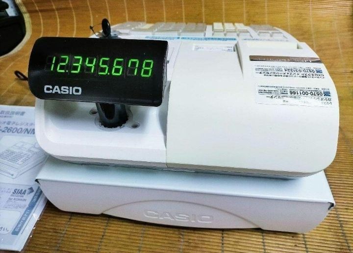 カシオレジスター TE-2600 フル設定無料特殊25部門 260789