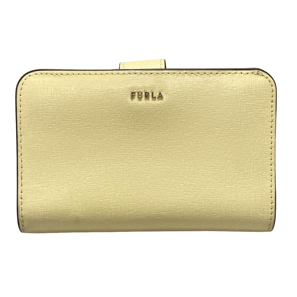 FURLA イエロー 二つ折り財布 バビロン FURLA(フルラ) 2つ折り財布 バビロン PCX9UNO B30000 ライト
