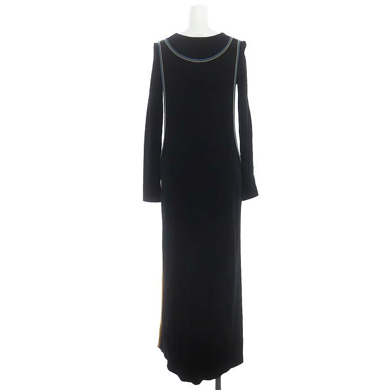D-PRA Sleeveless dress with zip detail｜ブラック｜ウィメンズ
