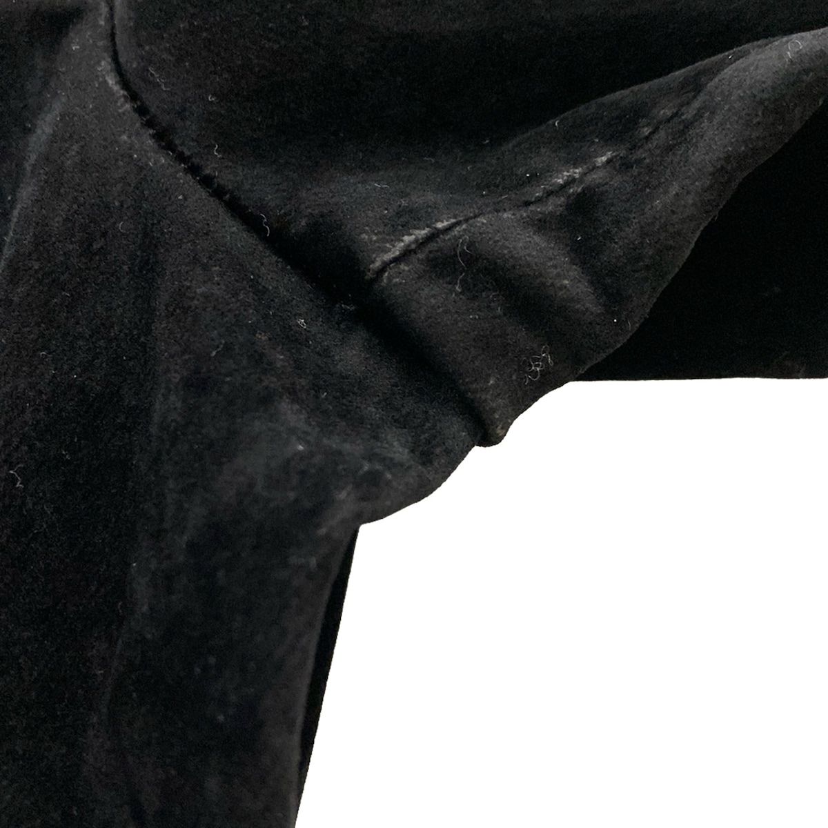 FERRAGAMO SalvatoreFerragamo サルバトーレフェラガモ ブルゾン サイズ2 M レディース - 黒×グレー 長袖 ベロア 春 秋 SIROKUMA-CORPORATION_COM