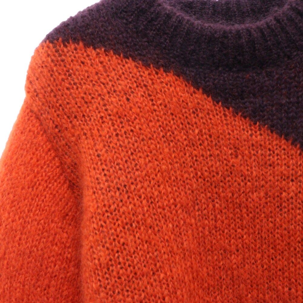 JIL SANDER (ジルサンダー) 21AW モヘア混 バイカラー クルーネック