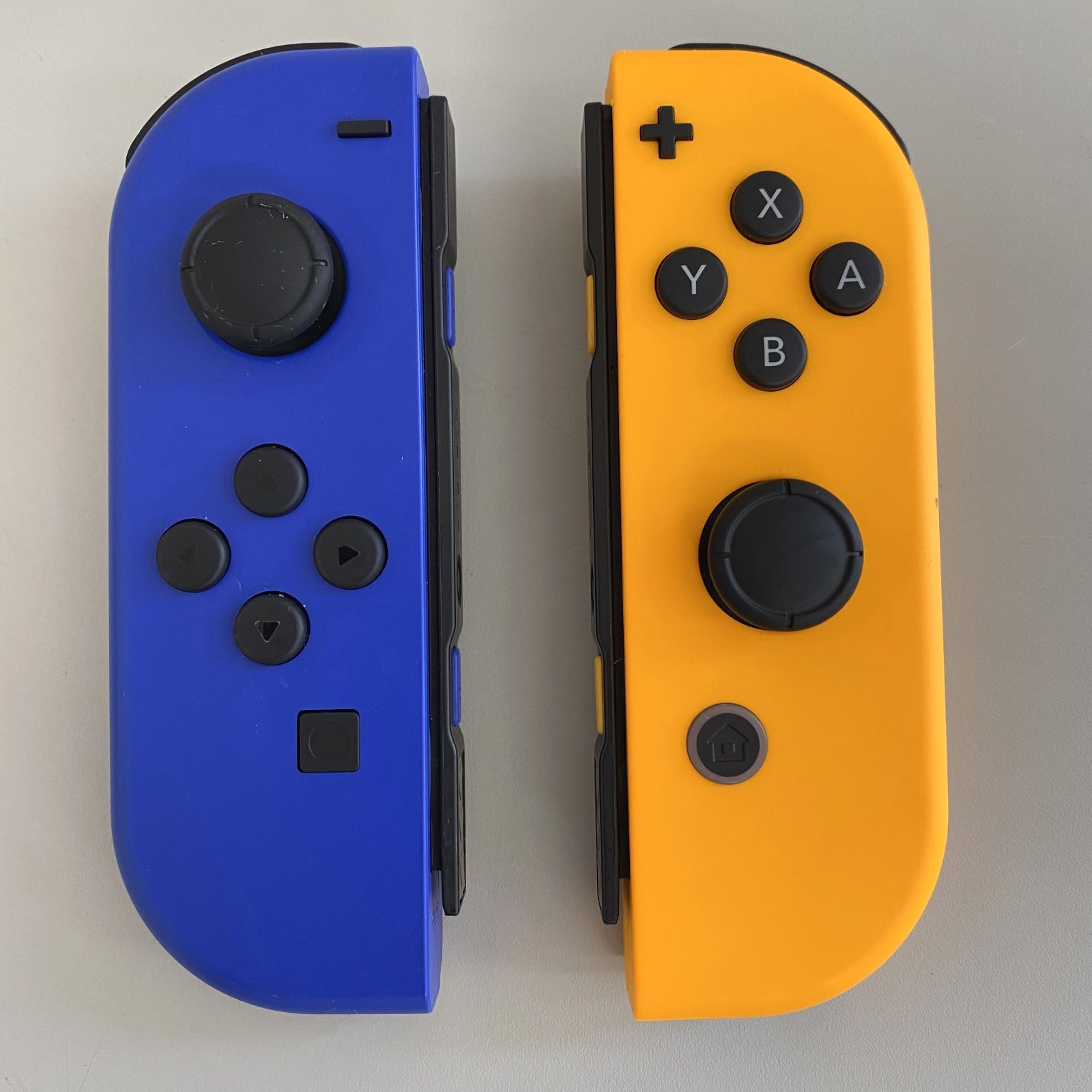 GT1【現状品】Nintendo switch joy-con ジョイコン ブルー(L) ネオンオレンジ(R) - メルカリ