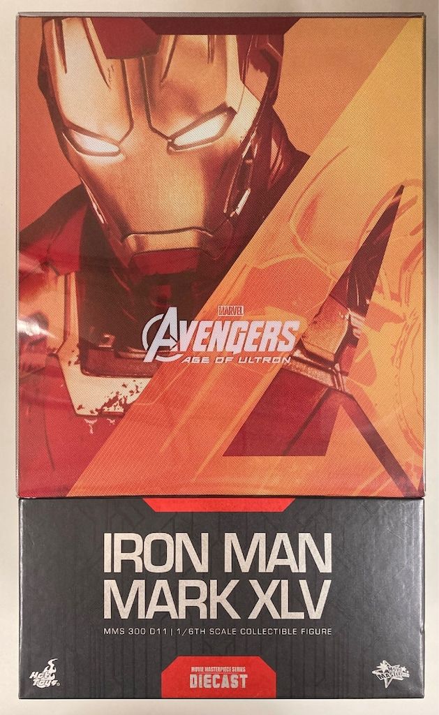 HOTTOYS MOVIE MASTERPIECE DIECAST IRON MAN MARK 45 MMS300