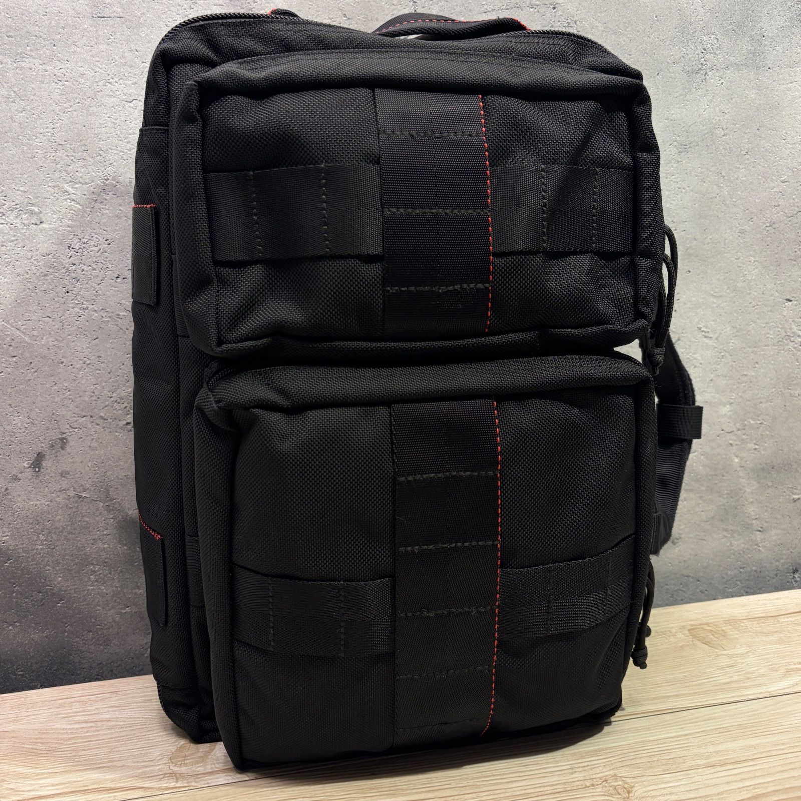 BRIEFING × BEAMS PLUS ブリーフィング ビームス別注 3WAYバッグ ショルダー付き ブラック ビジネス リュック Monoriva SELECT