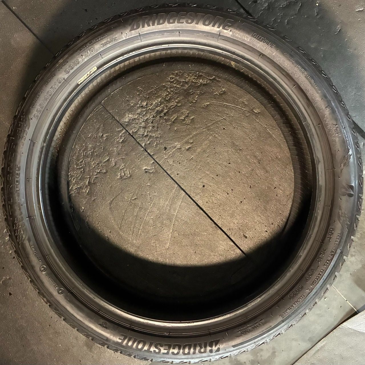 製 約7分山 ブリヂストン BRIDGESTONE トランザ TURANZA T005 MO 225 40R19 1本 h_379 FFCRYSTALESIA_COM