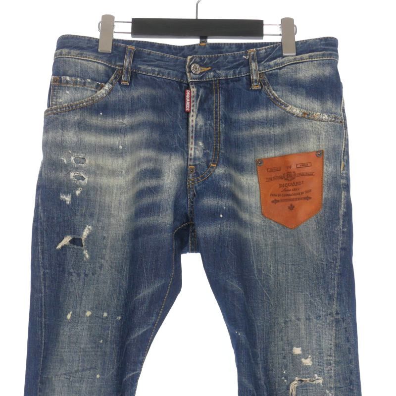 ディースクエアード DSQUARED2 15SS Patch Wash Classic Kenny Twist 