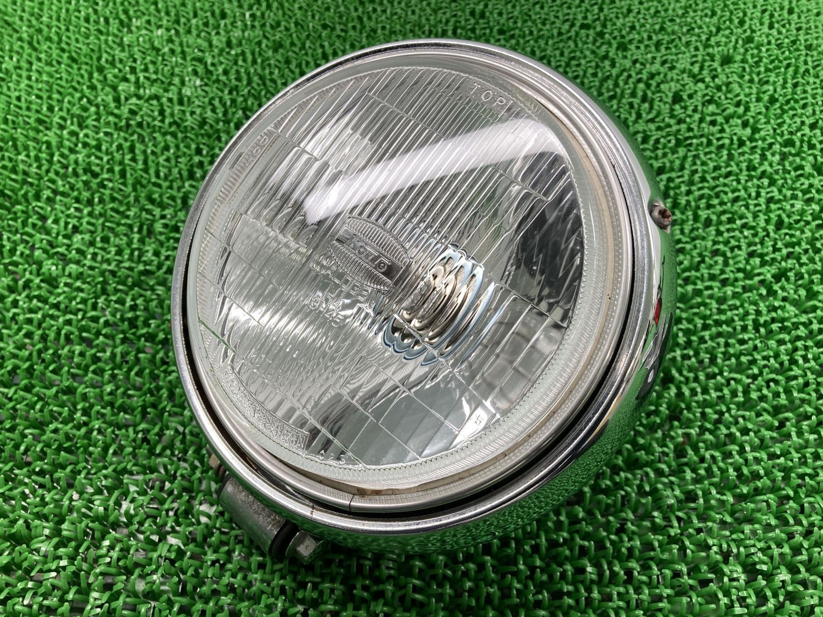 V-MAX ヘッドライト YHA-169 ヤマハ 純正 中古 バイク 部品 ドラッグスター400 ビラーゴ コケキズ無し 品薄 希少品 車検 Genuine
