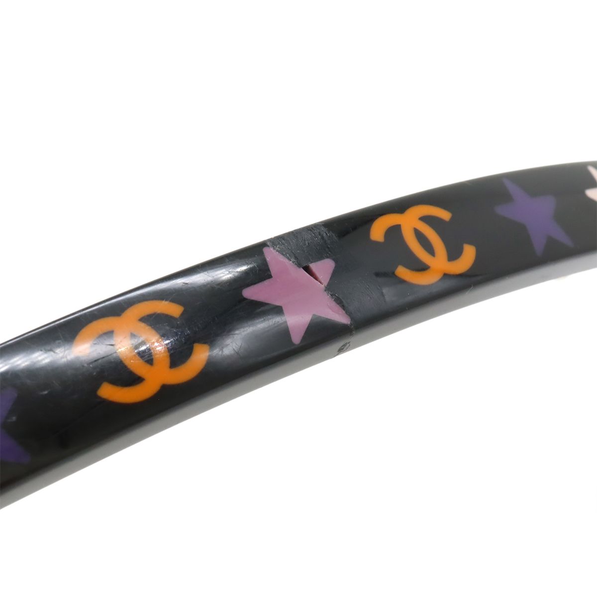 CHANEL シャネル ココマーク スター 星 バレッタ ヘアークリップ