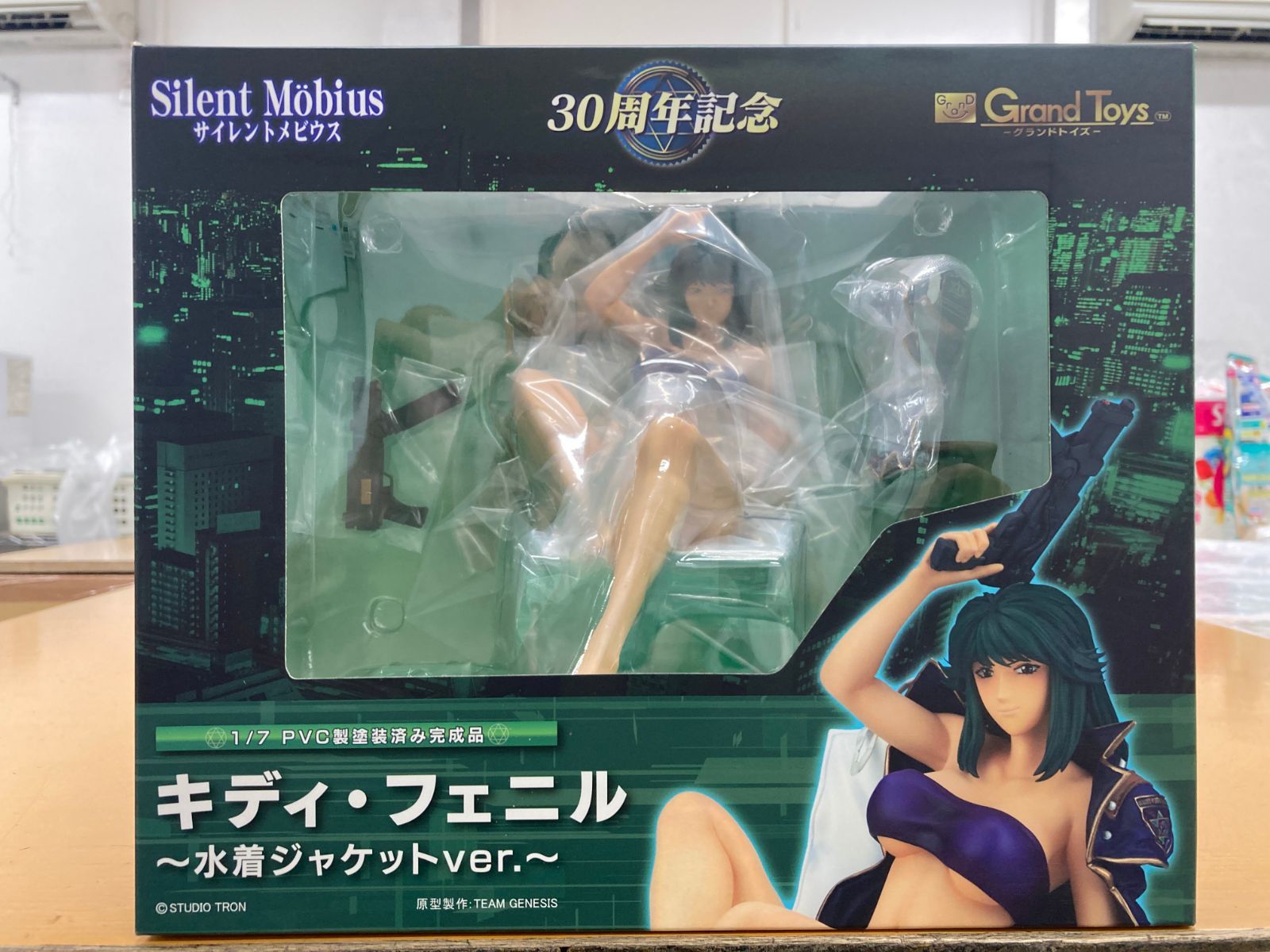 サイレントメビウス　キディ・フェニル〜水着ジャケットVer.〜 1/7フィギュア 塗装済み完成品 1/7 サイレントメビウス キディ・フェニル