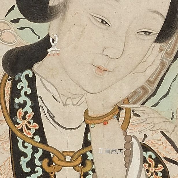 釈真然 紅楼夢 石頭記 金陵十二美人図 中国書画 観賞 絹 絹本