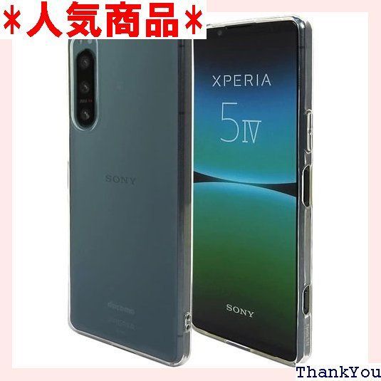 Xperia 5 Ⅳ SO-54C SOG09 クリア カバー エクスペリア マーク 耐衝撃 薄型 耐熱性 シンプル 高光沢 軽量 ソフト  ラバーケース ストラップホール付 Provare 760 - メルカリ