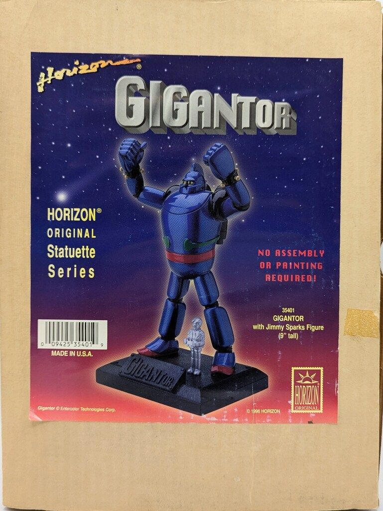 【超希少・絶版】鉄人28号 GIGANTOR ホライゾン社製スタチューフィギュア HORIZON HORIZON ORIGINAL STATUETTE SERIES GIGANTOR（鉄人28号