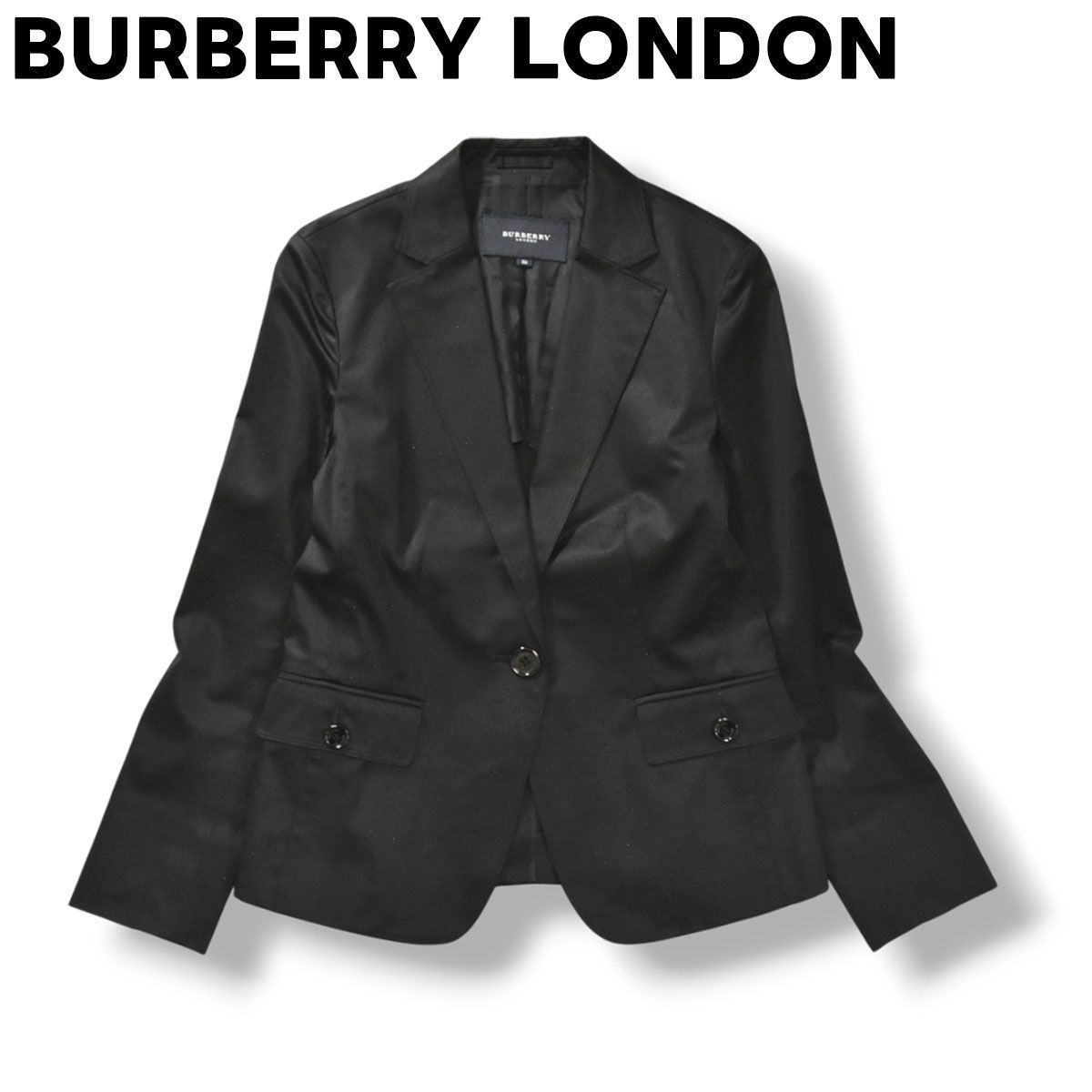 Burberry Black Label 異素材フード付きジャケット