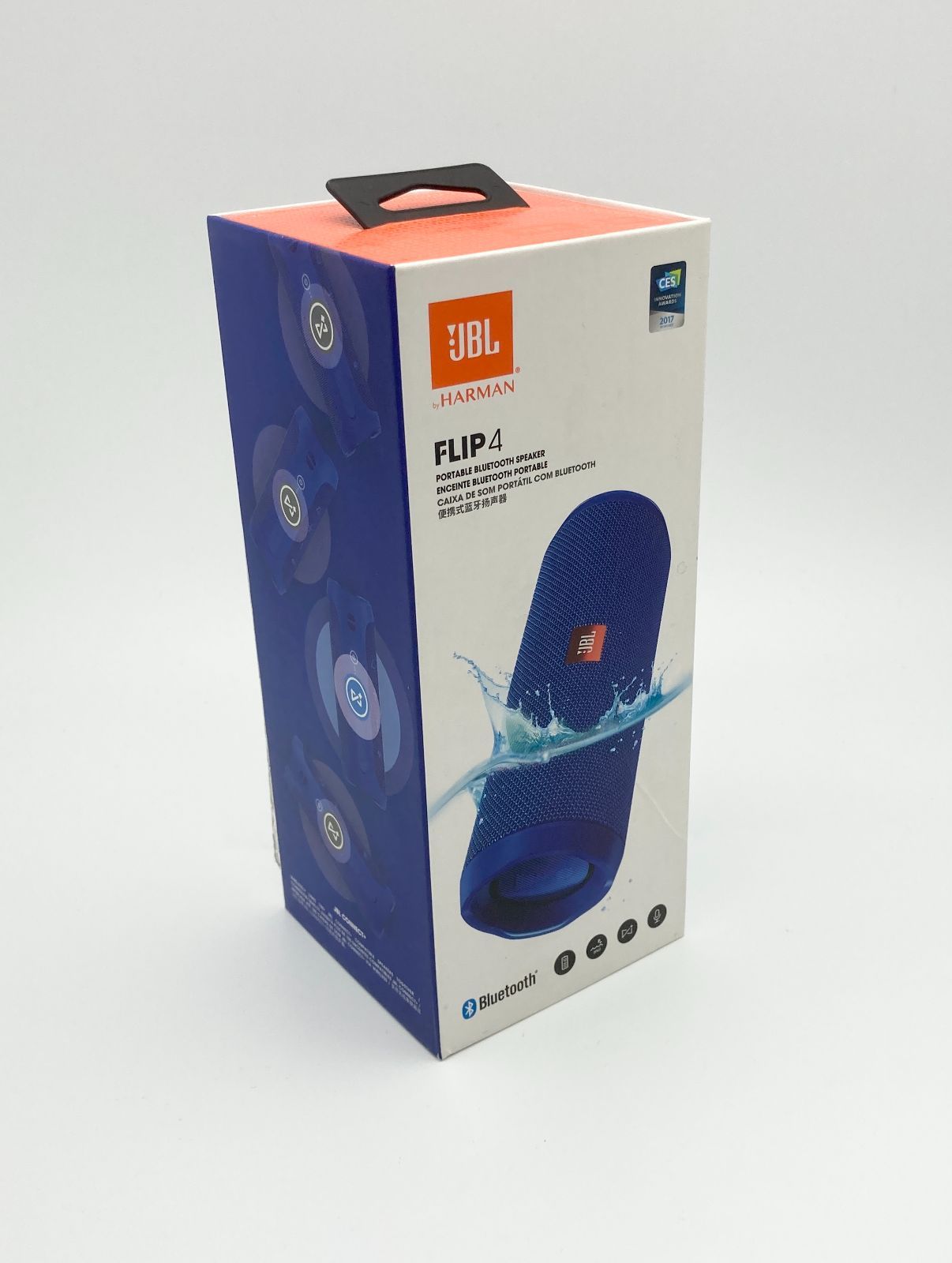 JBL FLIP4 Bluetoothスピーカー IPX7防水 パッシブラジエーター搭載