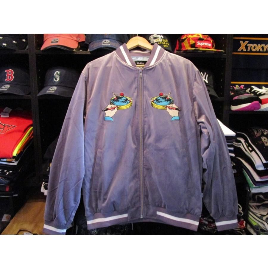 XLARGE SOUVENIR JACKET ライトパープル Lサイズ - メルカリ