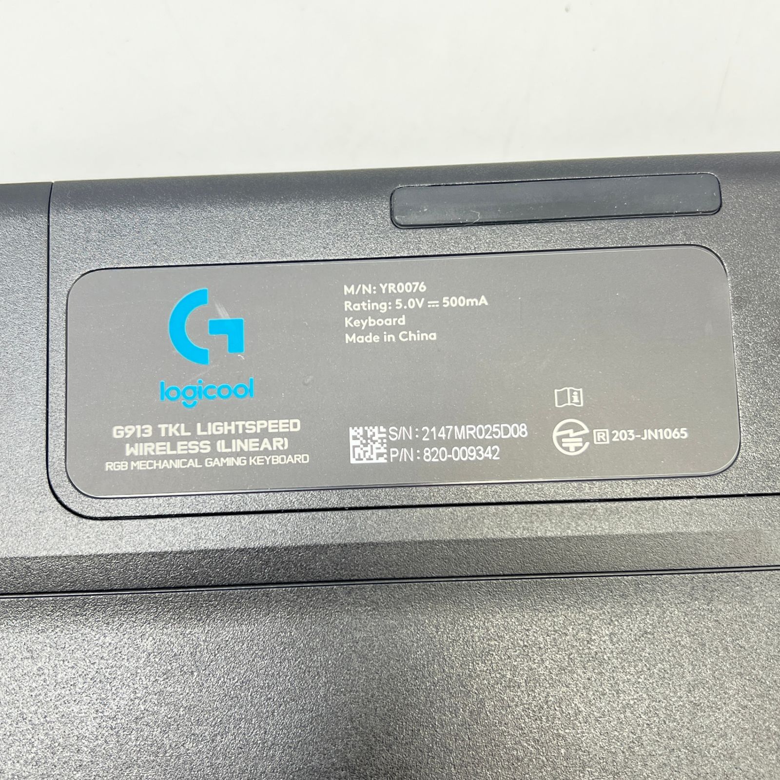 TKL G913 Logicool Wireless Lightspeed LIGHTSPEED Gaming Keyboard