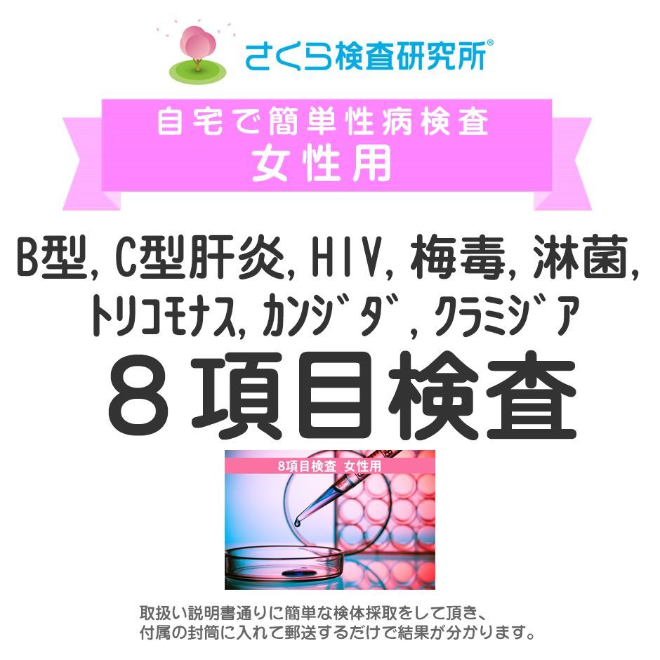 STD検査 安心と信頼のさくら検査研究所