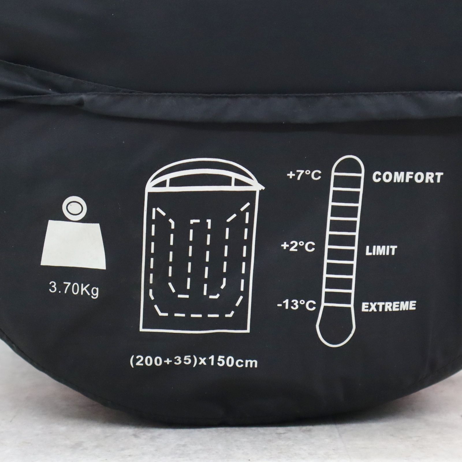 ▽新品未使用品 約235×150cm｜2人用寝袋｜Coleman コールマン 13538 