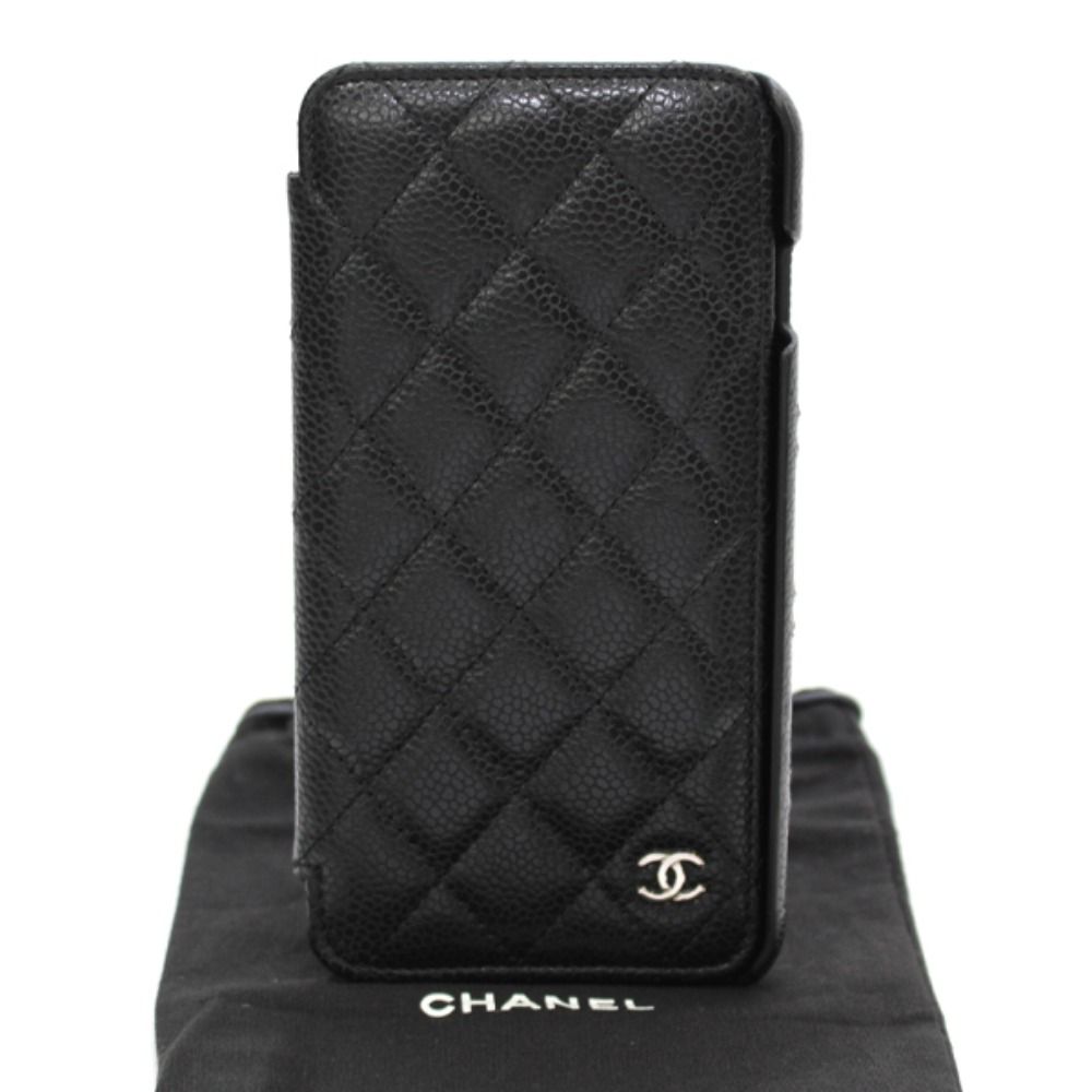 CHANEL iPhone 7Plus/8Plus ケース　キャビアスキン CHANEL シャネル キャビアスキン iPhone7plus/8plusケース