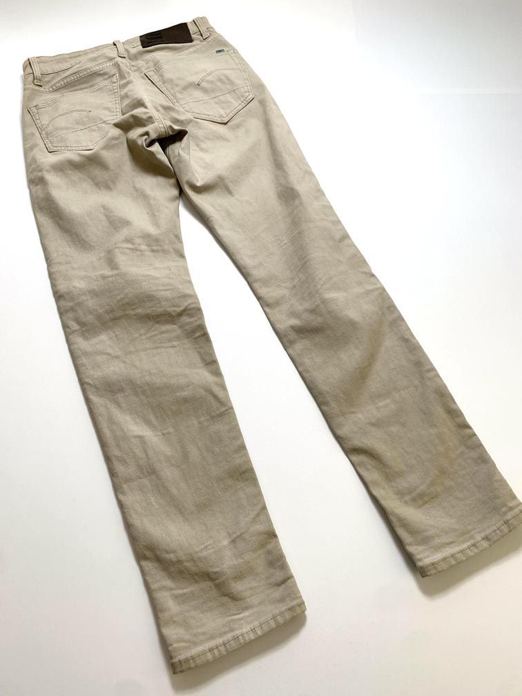 G-STAR RAW ジースターロゥ D00865-9860-367  定価20900円  3301 Slim Colored Jeans パンツ size28/32/ベージュ■■メンズ