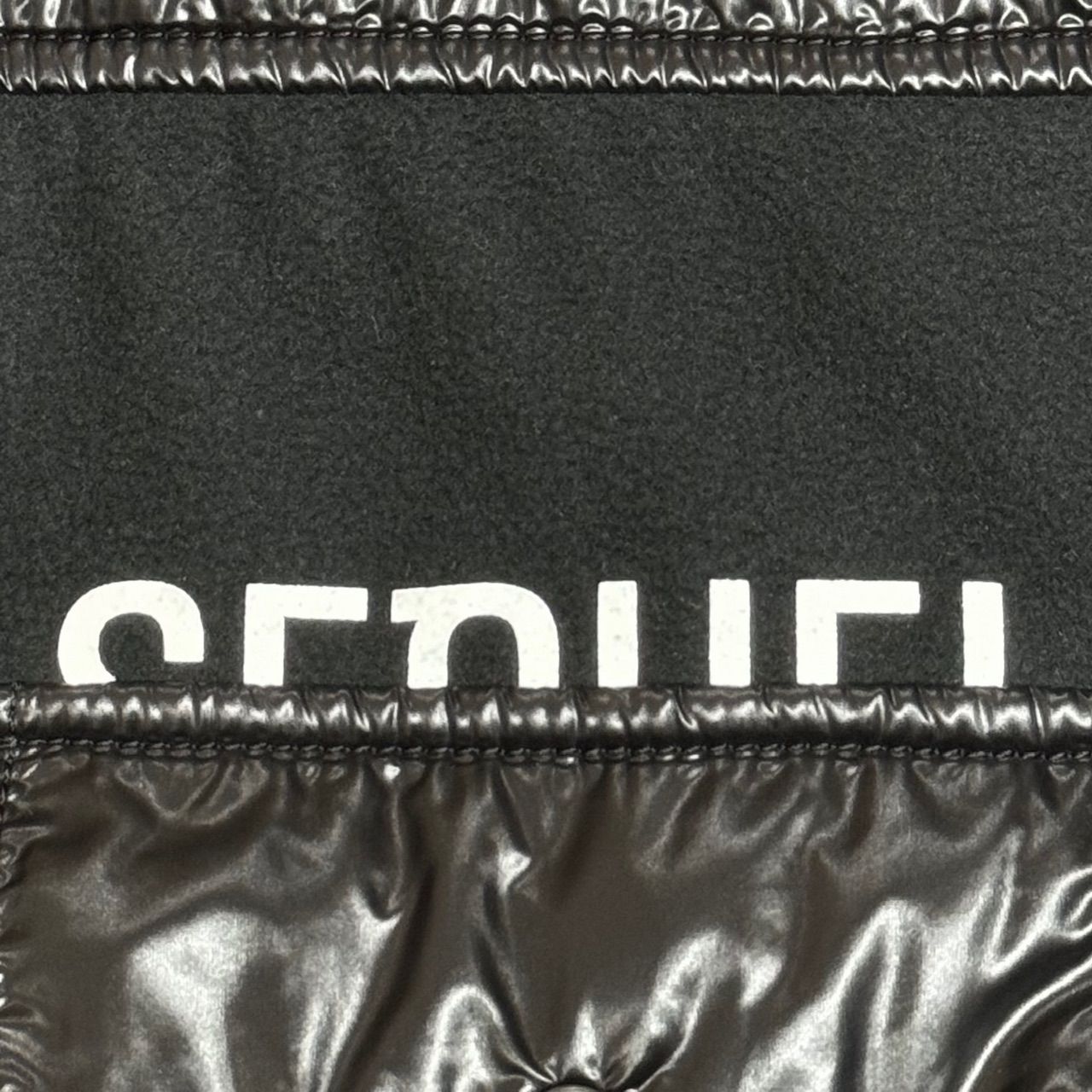 美品 SEQUEL 21AW FLEECE ナイロン 切替 フリース ジャケット ブルゾン 