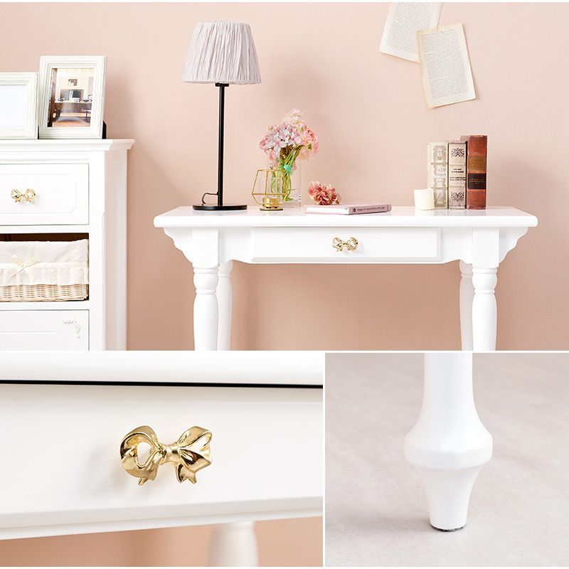 プリンセスデスクテーブル 姫系[幅90㎝]可愛いデスク ドレッサー
