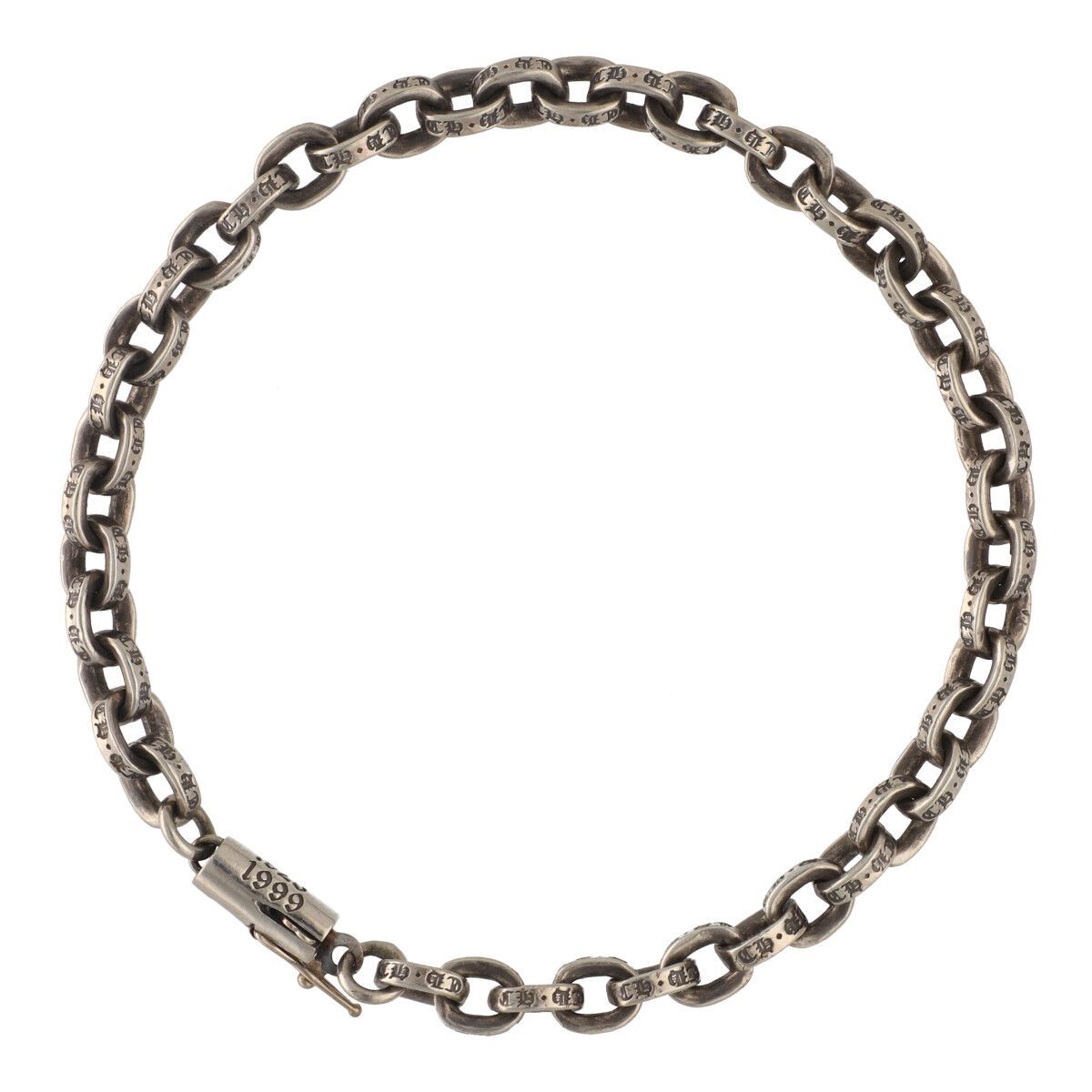 中古】 CHROME HEARTS クロムハーツ ペーパーチェーン ブレスレット 7inch SV925 シルバー 7インチ アクセサリー  24025448 RS - メルカリ