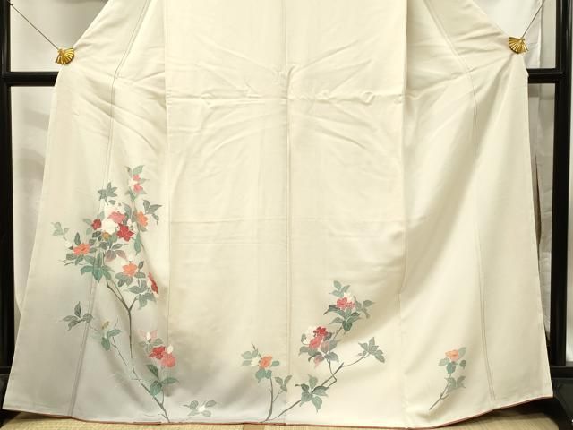 平和屋着物●訪問着　作家物　手描き　真如堂　暈し染め　正絹　逸品　未使用　AABD0932ck 平和屋着物○訪問着 作家物 手描き 真如堂 暈し染め 正絹 逸品