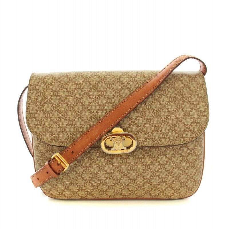 セリーヌ CELINE ショルダーバッグ クロスボディ マカダム柄