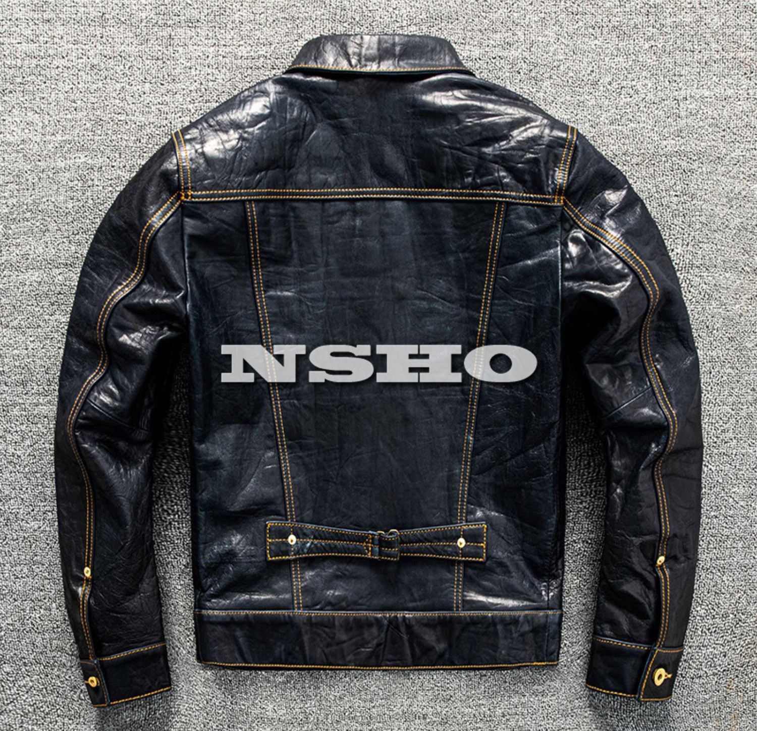 上質革ジャン メンズ　シープスキン　羊革　カウボーイタイプ Gジャン ライダース レザージャケット  1st ファースト タンニンなめし 上質革ジャン メンズ シープスキン 羊革 カウボーイタイプ Gジャン