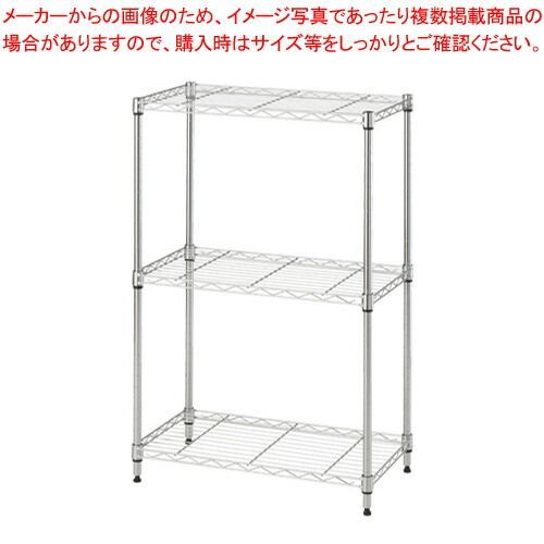 システムワイヤーシェルフ セット品(幅59.5×奥行34.5cm) SW19-60903 ドウシシャ
