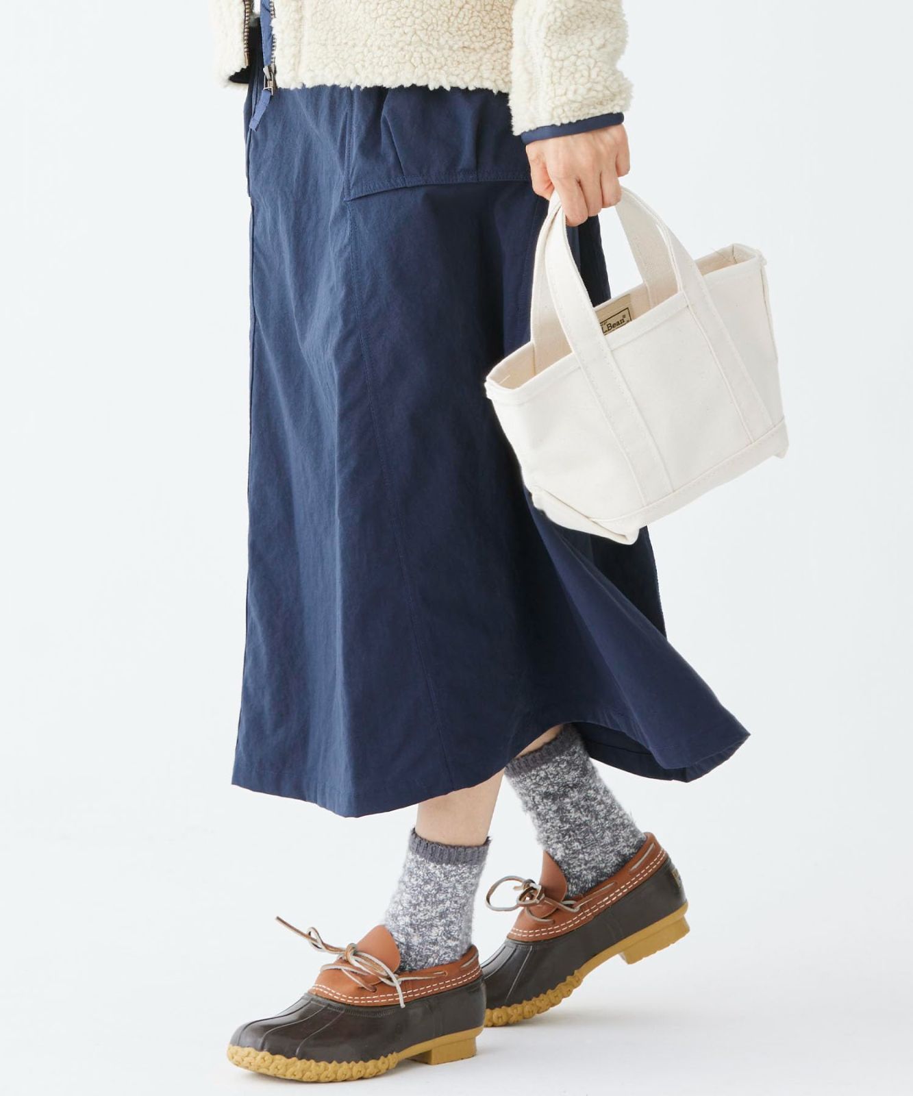 極美品✨ポーター スモーキー トートバッグ L ネイビー 大容量 A4収納