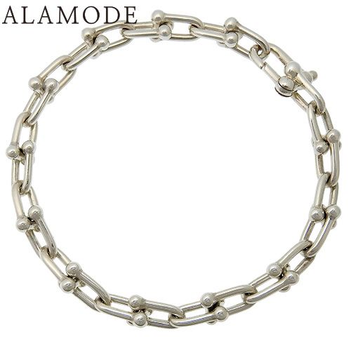 シルバー silver 925 ハードウェア ブレスレット 19cm TIFFANY&Co. ［銀座店］TIFFANY&Co. ティファニー ハードウェア