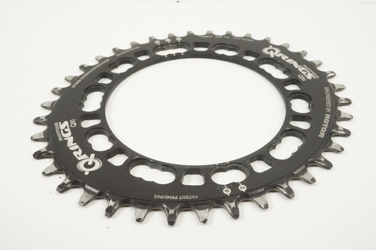 ローター Qリング QX1 38t PCD110 ROTOR 「ローター」 Q-RINGS QX1 PCD110(5アーム) 38Tナロー