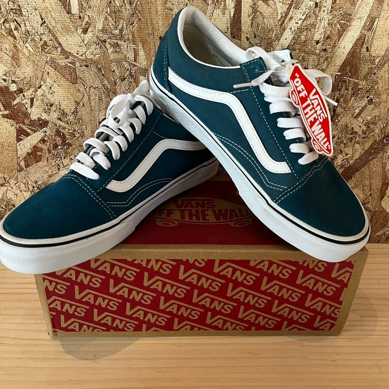 大人気 VANS◇ローカットスニーカー/26.5cm/ブルー/VN0A5KRXBA2 