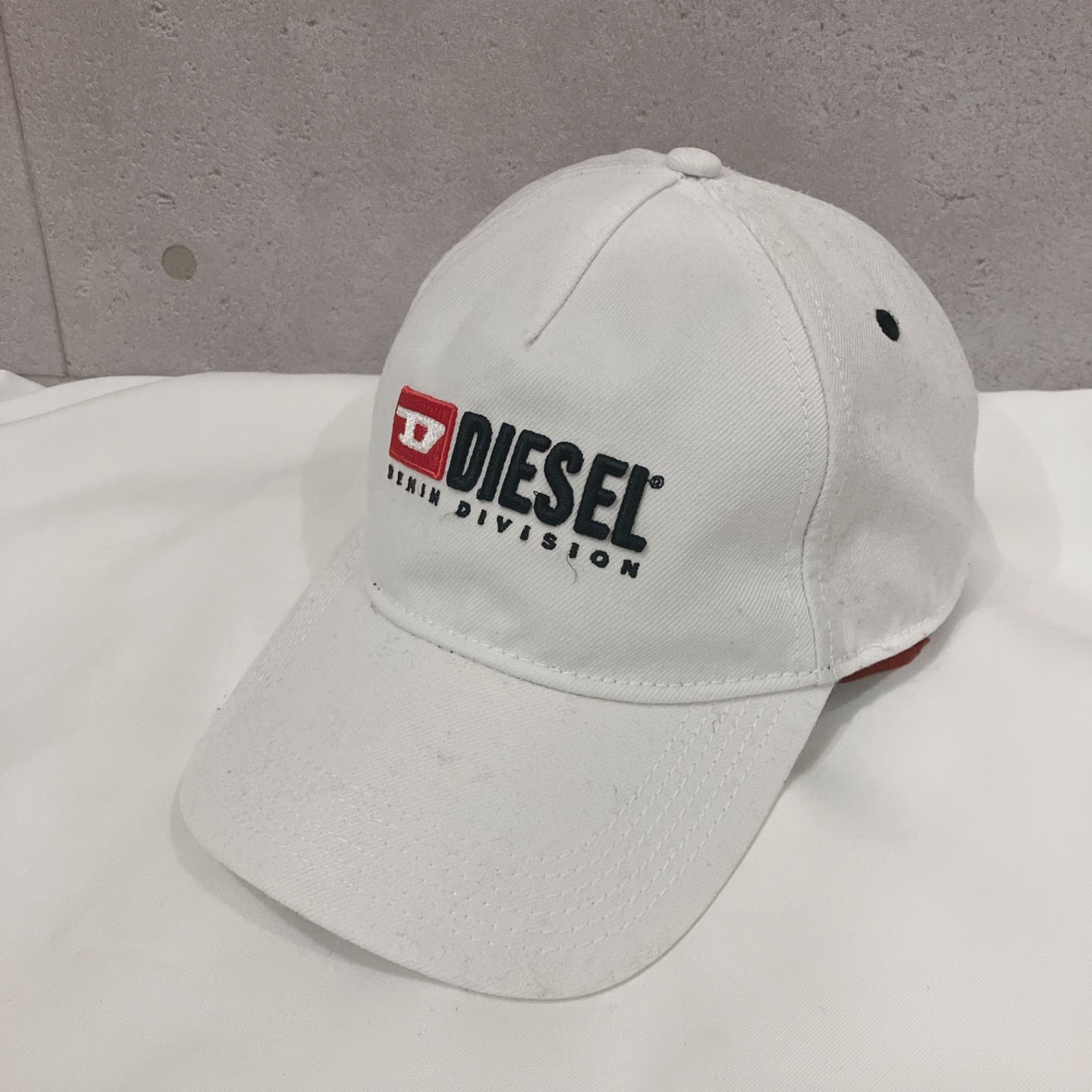 DIESEL キャップ 帽子 メンズ 白 夏 オススメ 日焼け 紫外線対策 DIESEL キャップ 帽子 白