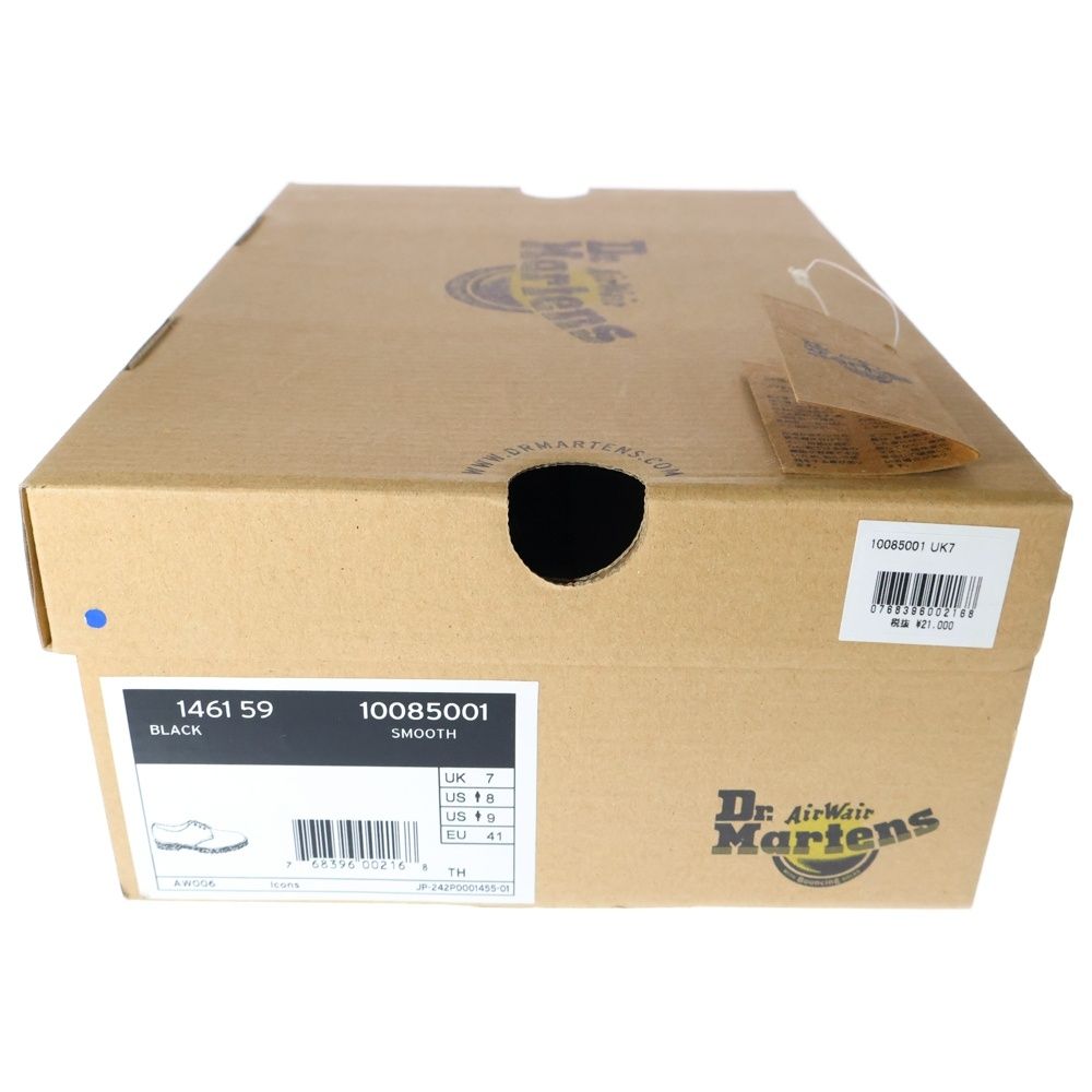  Dr Martens ドクターマーチン 1461 GIBSON ギブソン スムースレザー 3ホール ローカット レザーシューズ ブラック その他 靴