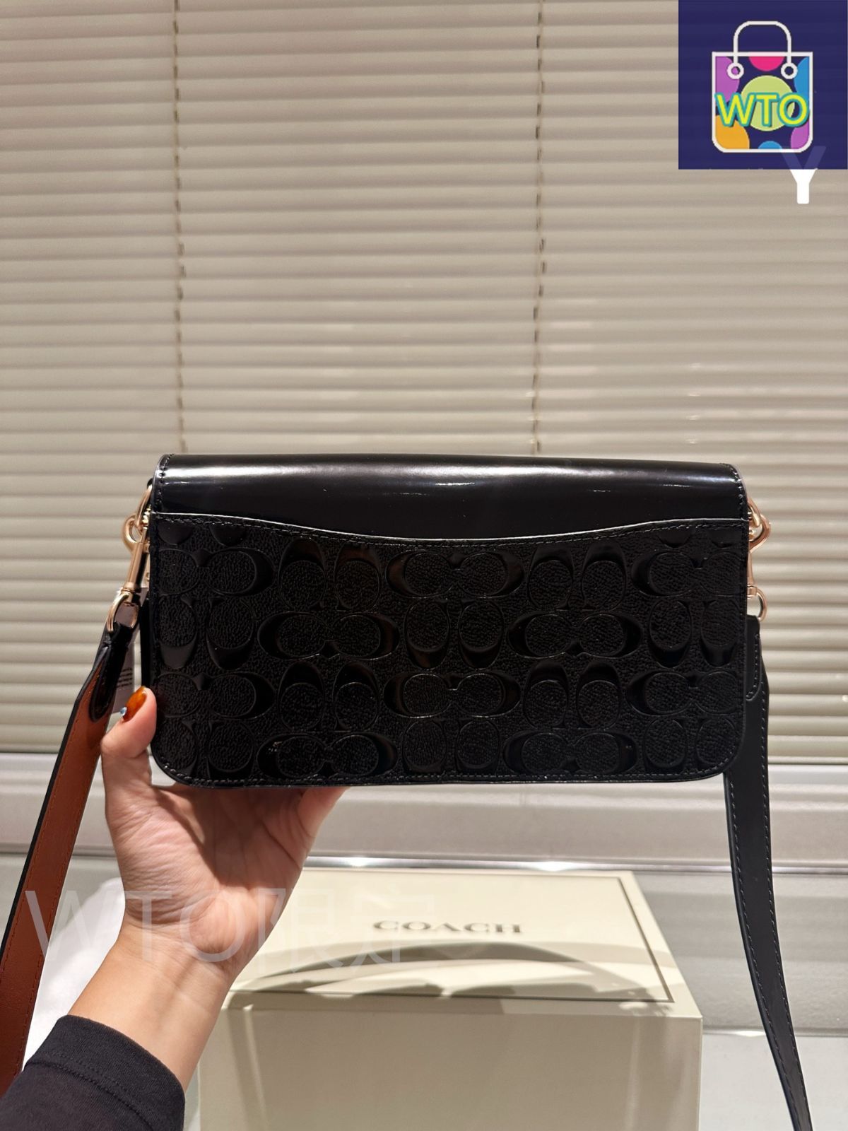 今日特価】Coach New Morgan Square Bag / コーチ 新品 モーガン