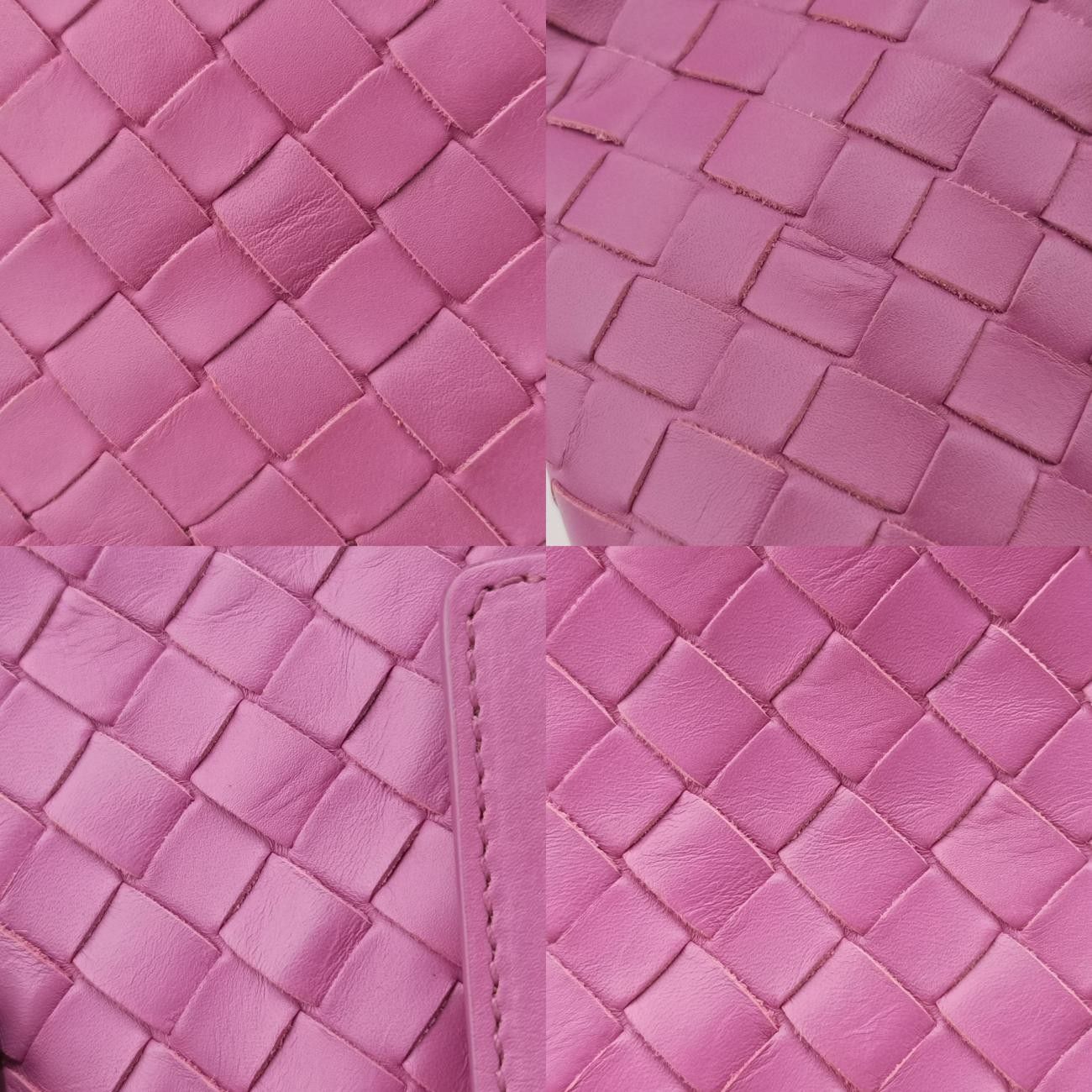 ボッテガヴェネタBottega Venetaローマ イントレチャートパープルラムスキンB05680555R DECORATOM_COM_BR