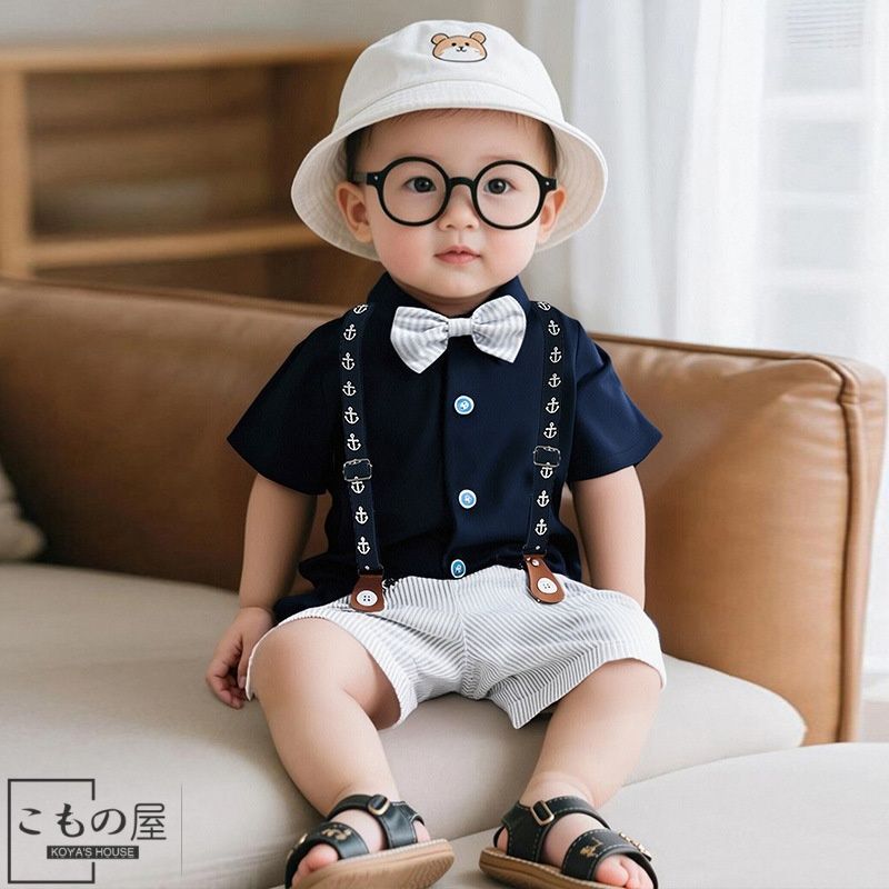 新品 日本製 うさこ サスペンダー 半袖T 90ミキハウス セール30%OFF