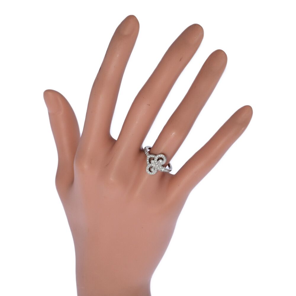 フルールドリス･ダイヤモンドリング･指輪 Pt950-5.6g